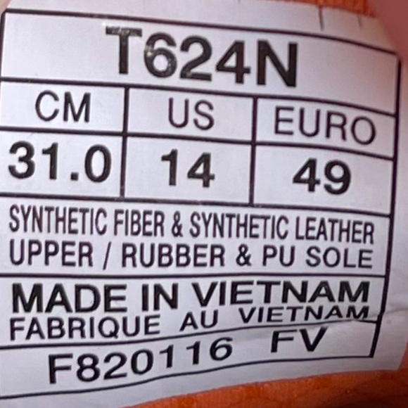 Asics Gel DS Trainer 21 Shoes Mens Size 14 Yellow Running Shoes Sneakers T624N - Picture 5 of 13